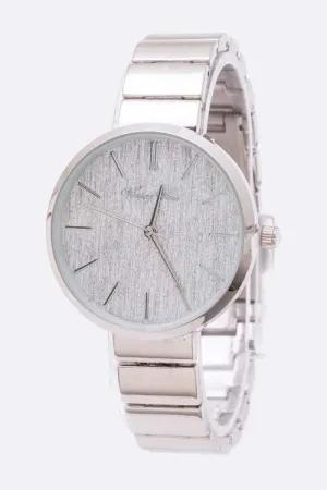 Glitter Dial Classic Bracelet Watch