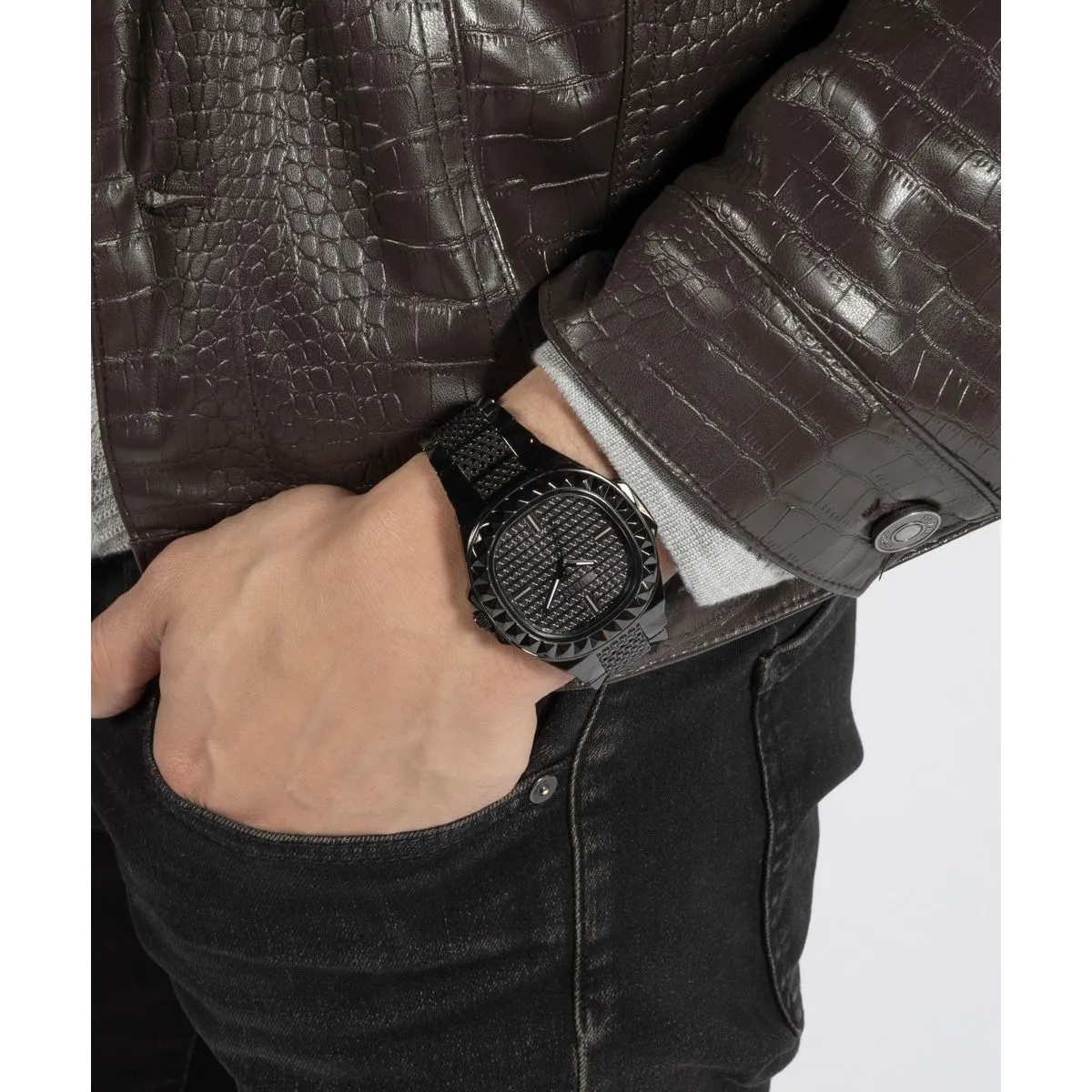 Guess Black Dial Men Analog Watch - GW0622G2