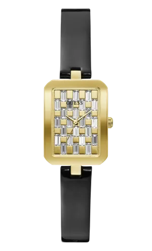 Guess Ladies Black/Gunmetal Analog Watch - GW0103L1