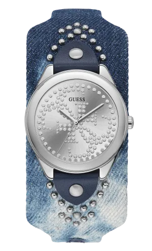 Guess Women Silver Dial Analog Watch - W1141L1