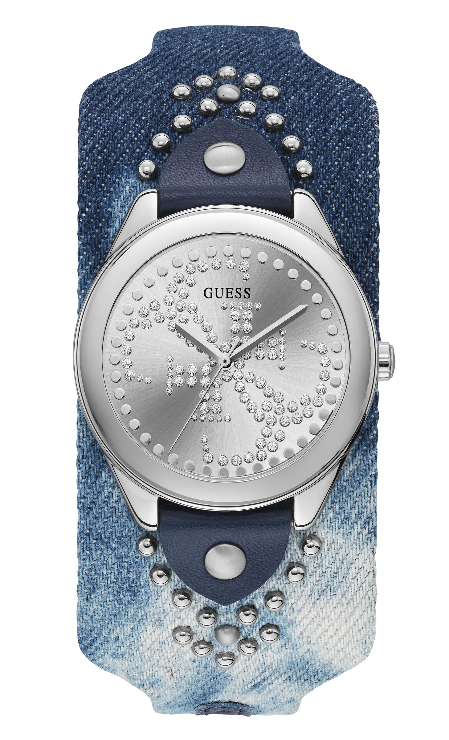 Guess Women Silver Dial Analog Watch - W1141L1