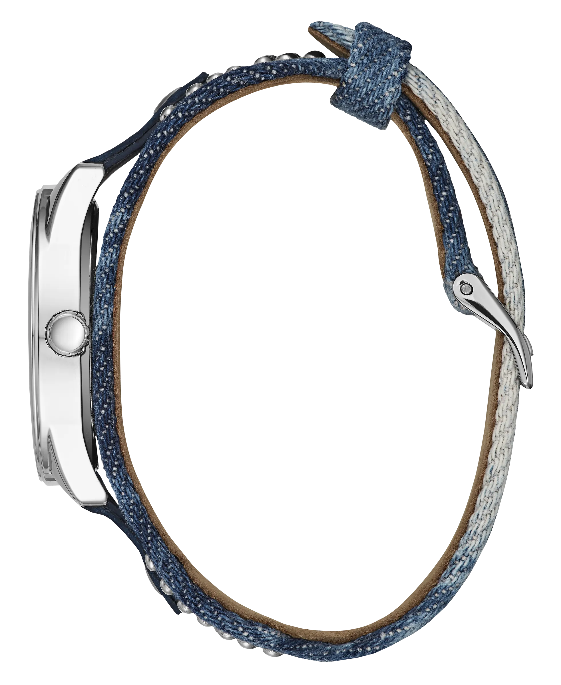 Guess Women Silver Dial Analog Watch - W1141L1