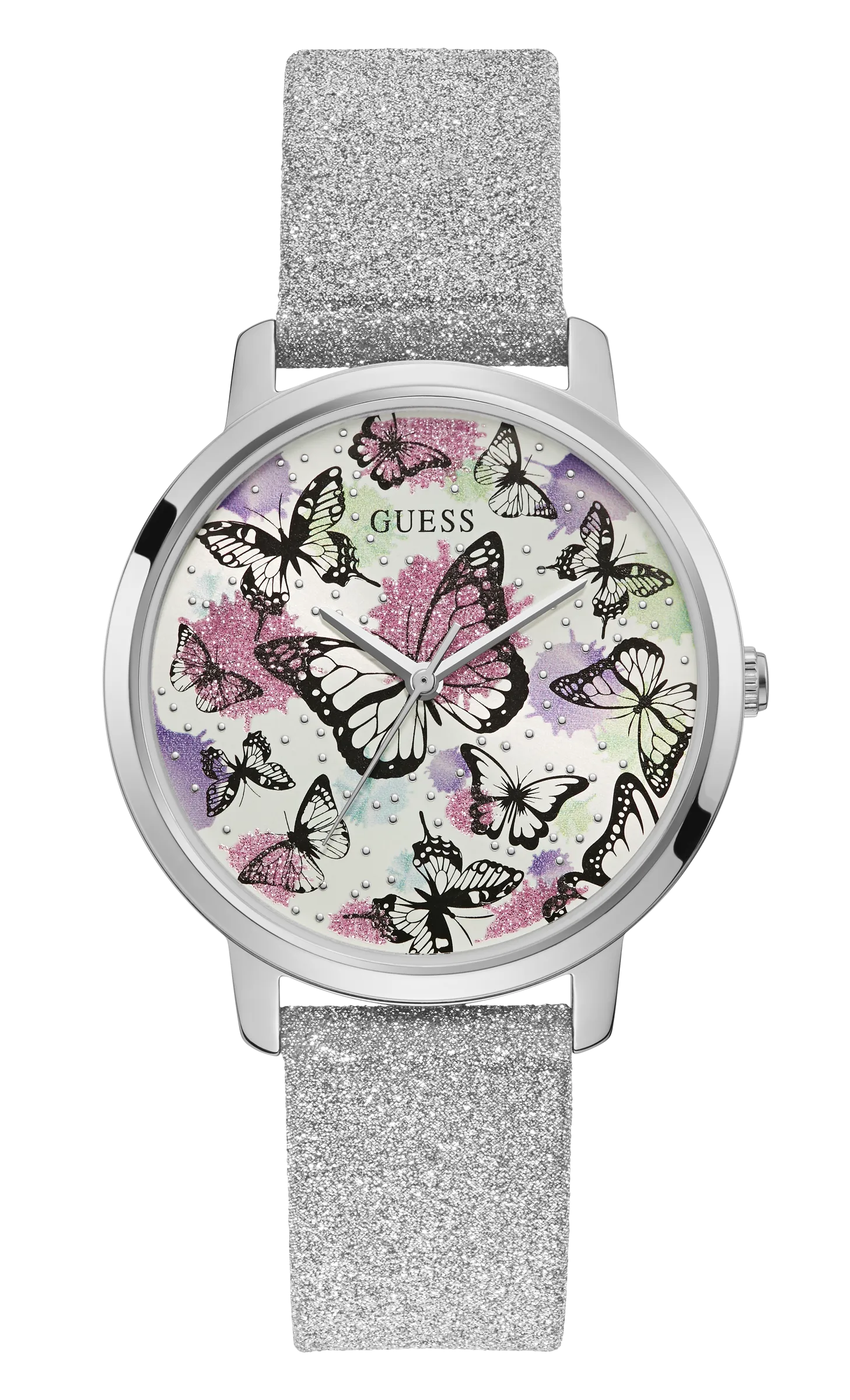 Guess Women White Dial Analog Watch - GW0008L1