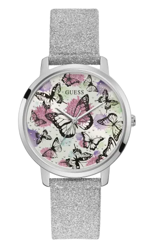 Guess Women White Dial Analog Watch - GW0008L1