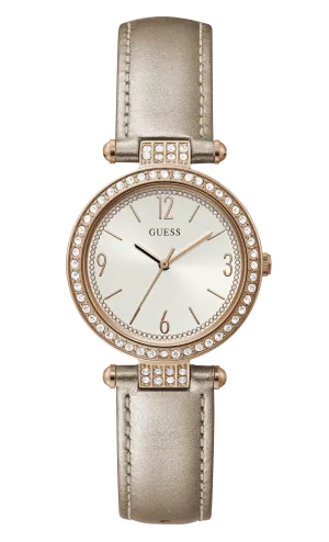 Guess Women White Dial Analog Watch - GW0116L1