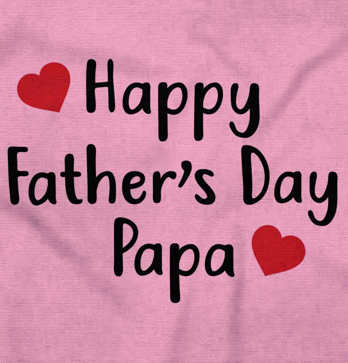 Happy Fathers Day Papa Infant Baby Bib
