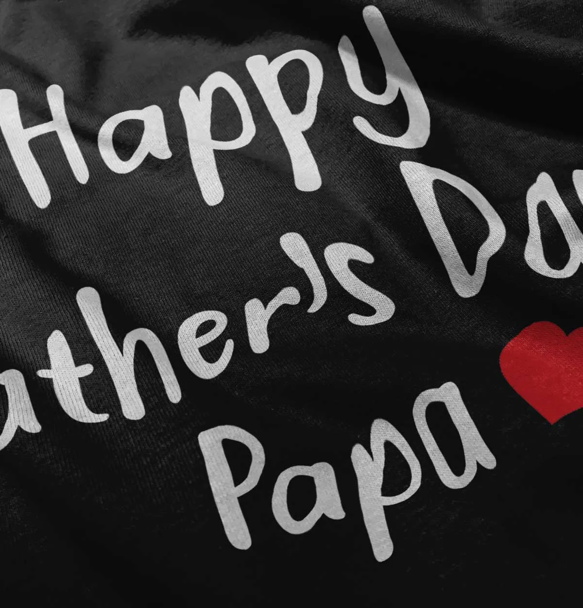 Happy Fathers Day Papa Infant Baby Bib
