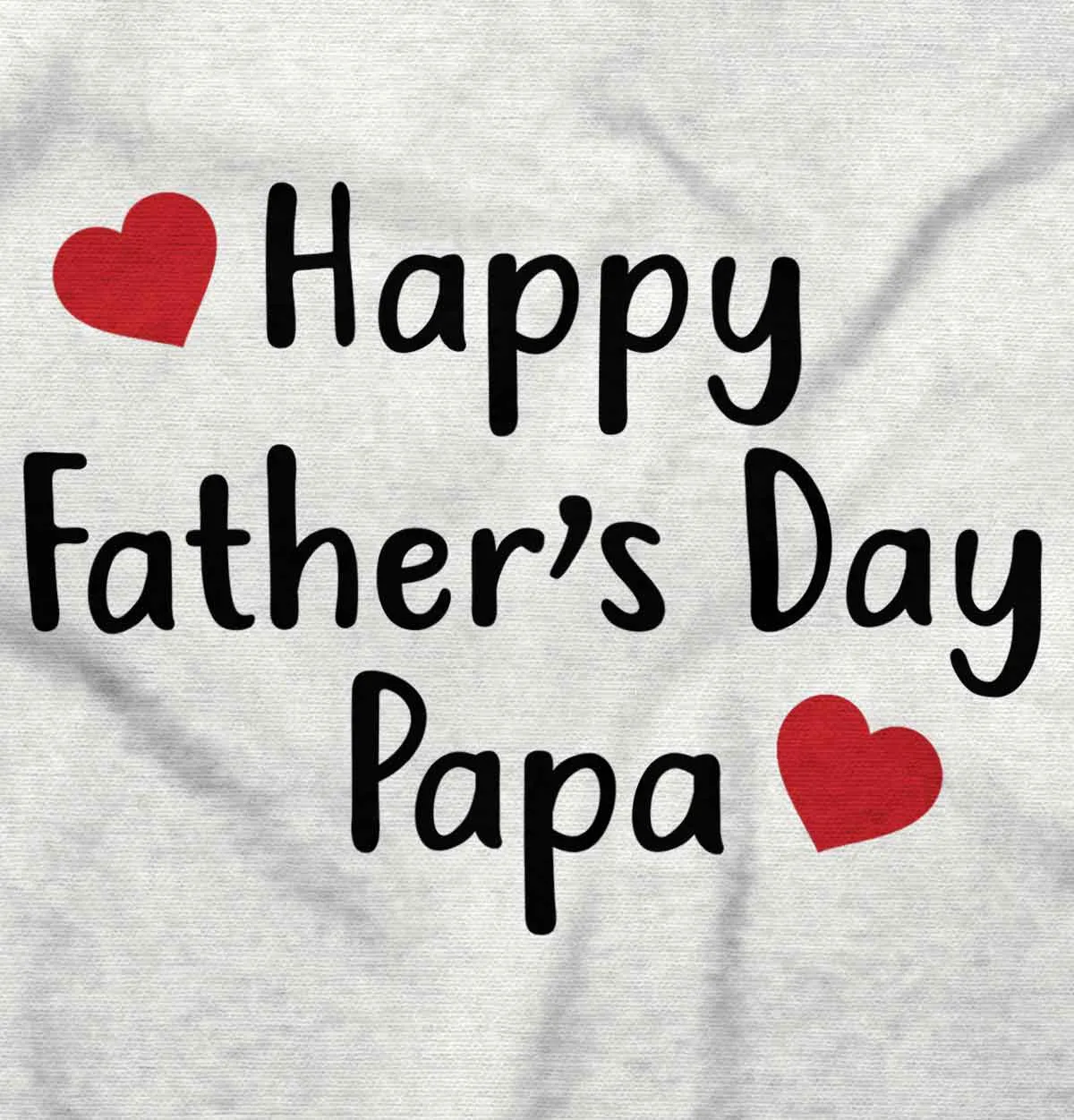 Happy Fathers Day Papa Infant Baby Bib