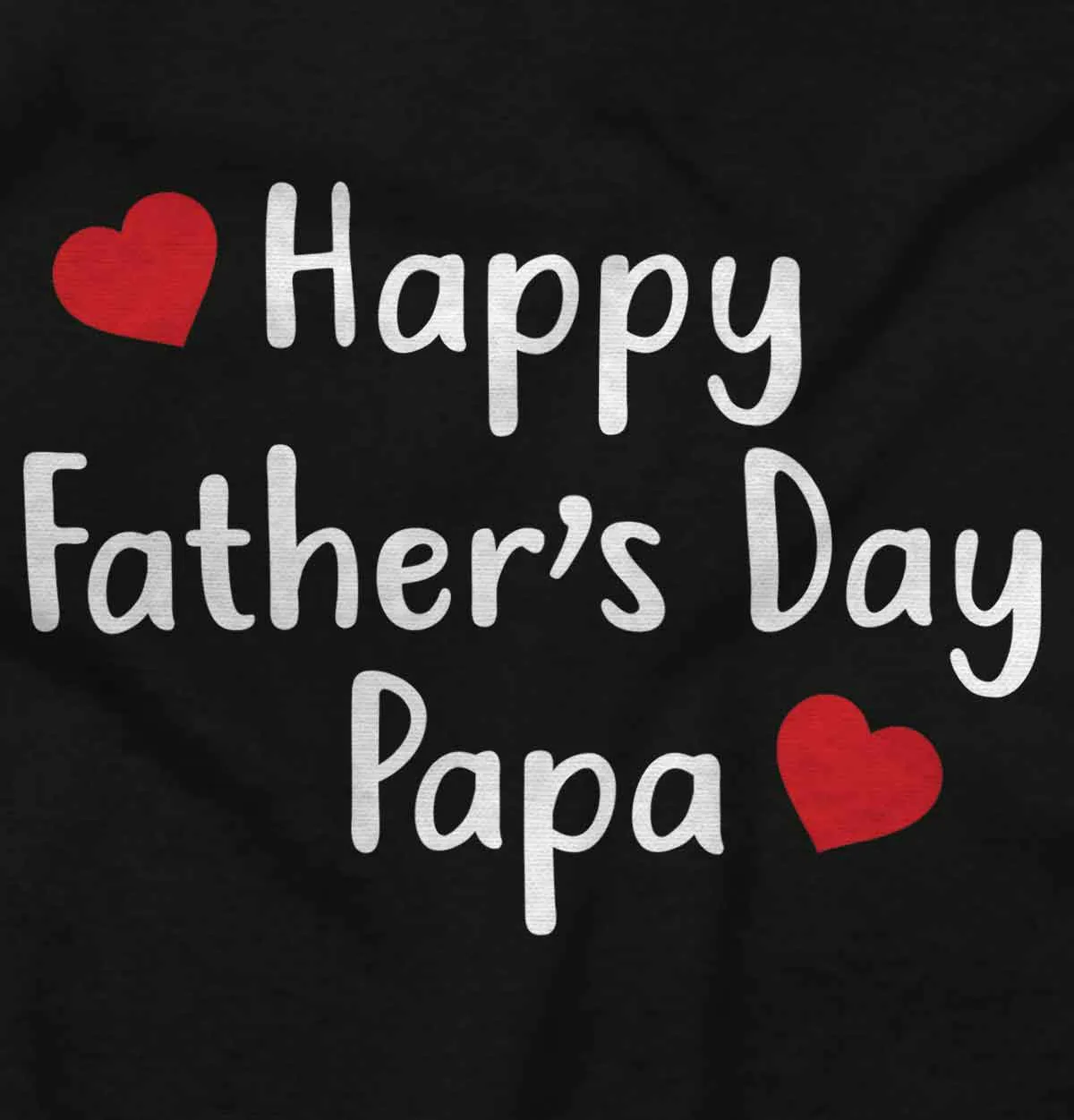Happy Fathers Day Papa Infant Baby Bib