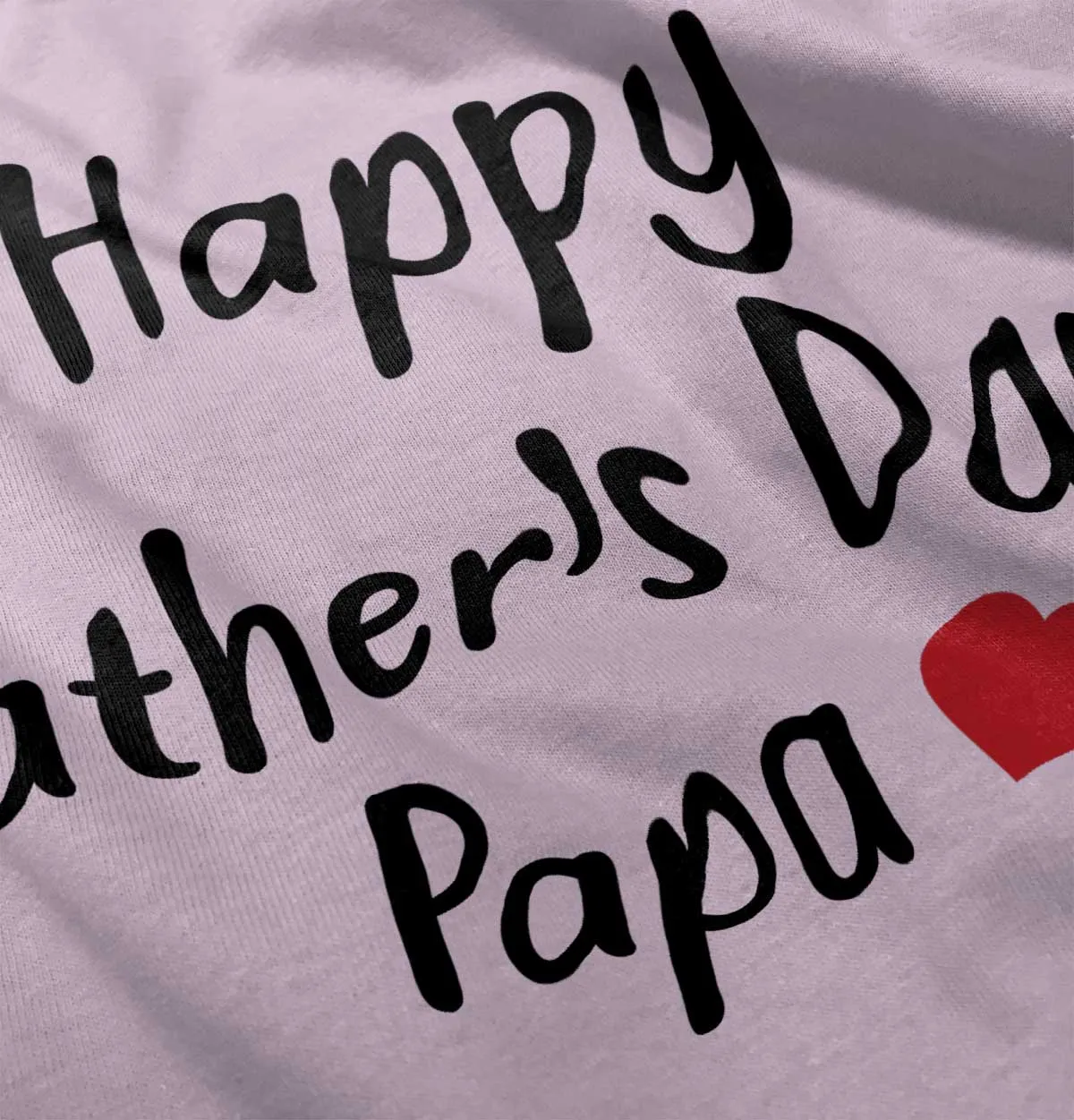 Happy Fathers Day Papa Infant Baby Bib