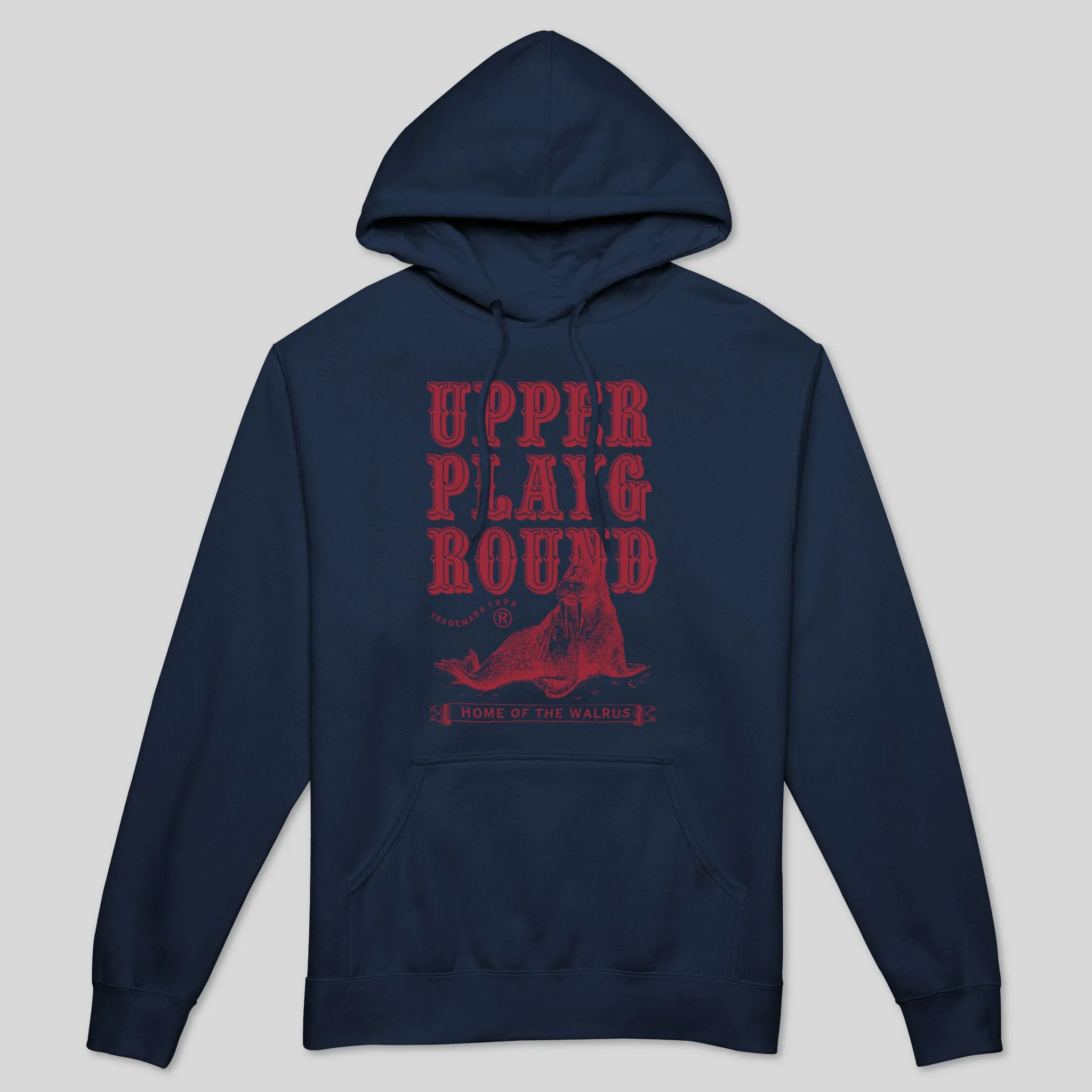 HOME OF THE WALRUS MEN'S HOODIE