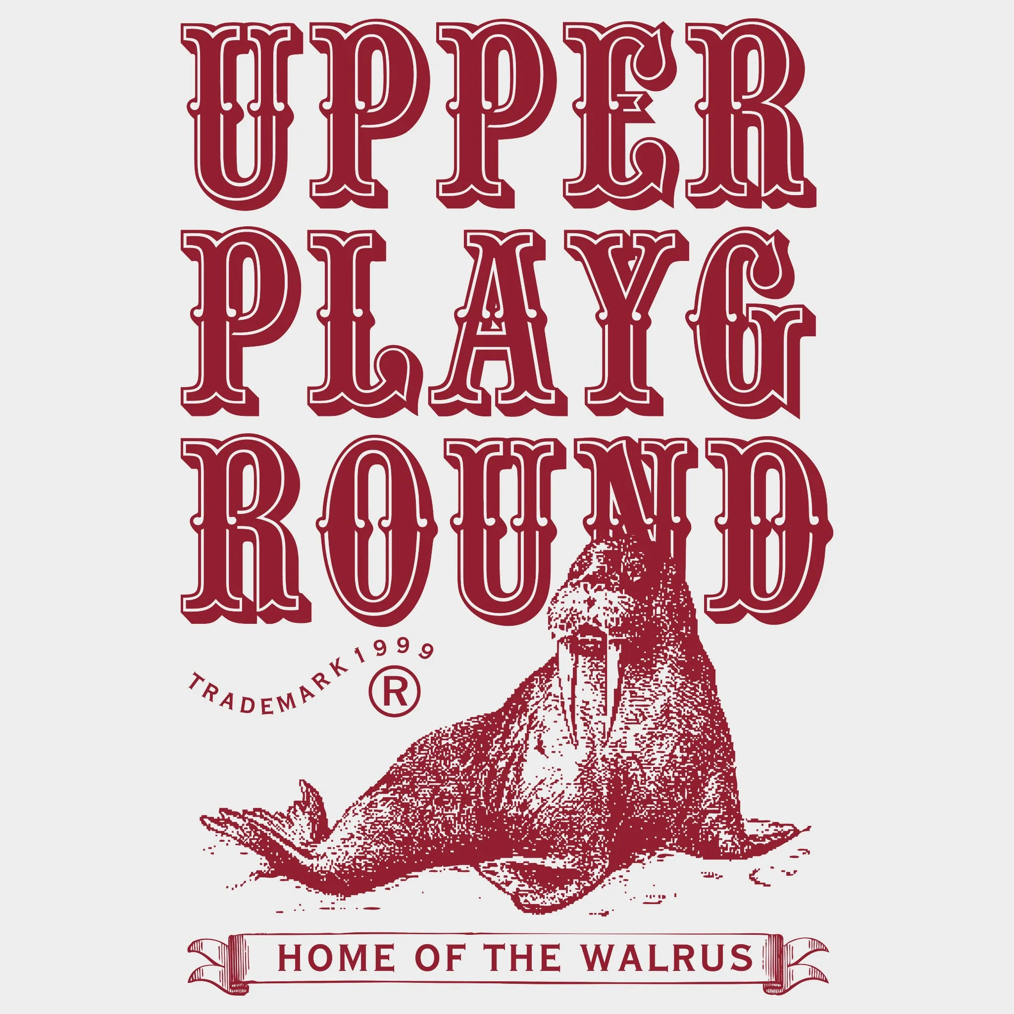 HOME OF THE WALRUS MEN'S HOODIE