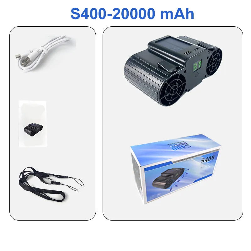 Hot saleSolar-Powered Waist Fan