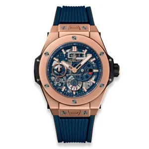 Hublot Big Bang Meca-10 King Gold Blue Men's Watch