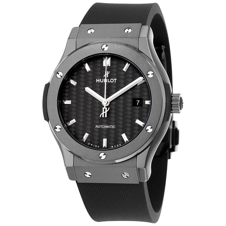 Hublot Classic Fusion Automatic Carbon Fiber Dial Men's Watch 542.CM.1771.RX