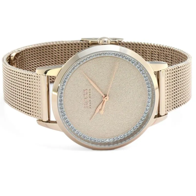 Hugo Boss Classic Gold Dial Ladies Watch 1502464