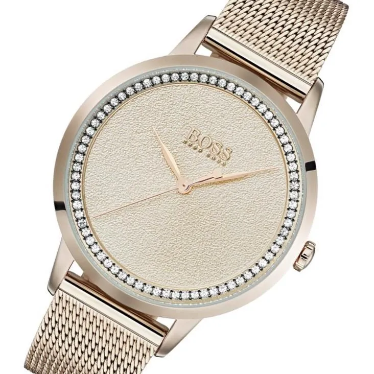 Hugo Boss Classic Gold Dial Ladies Watch 1502464