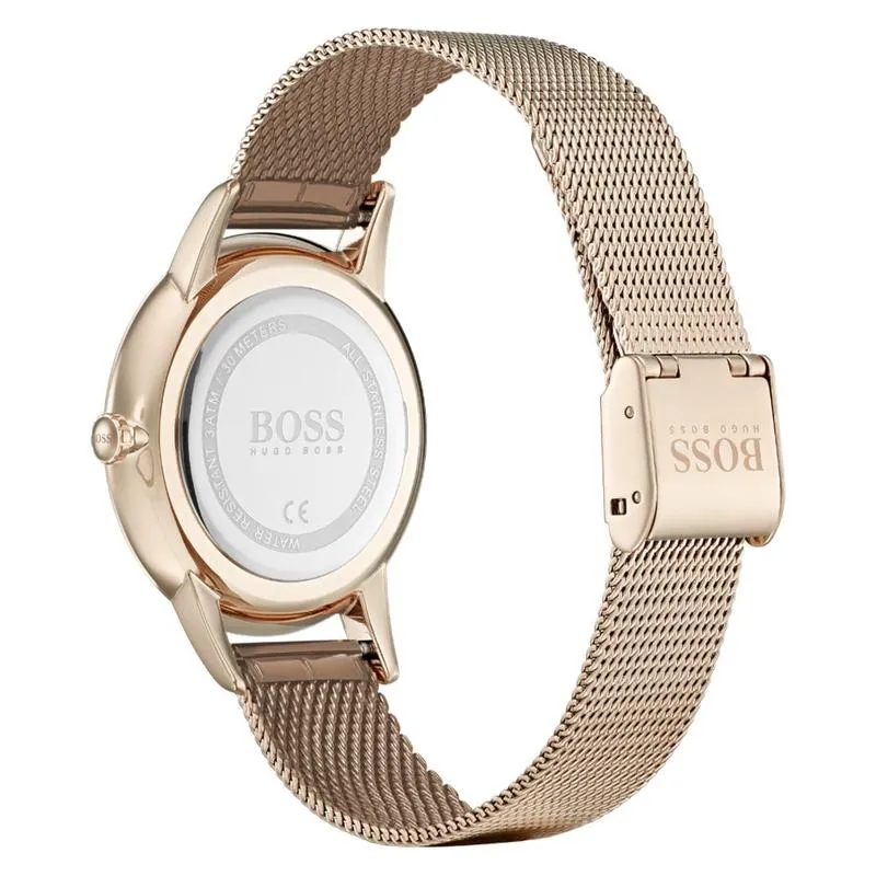 Hugo Boss Classic Gold Dial Ladies Watch 1502464