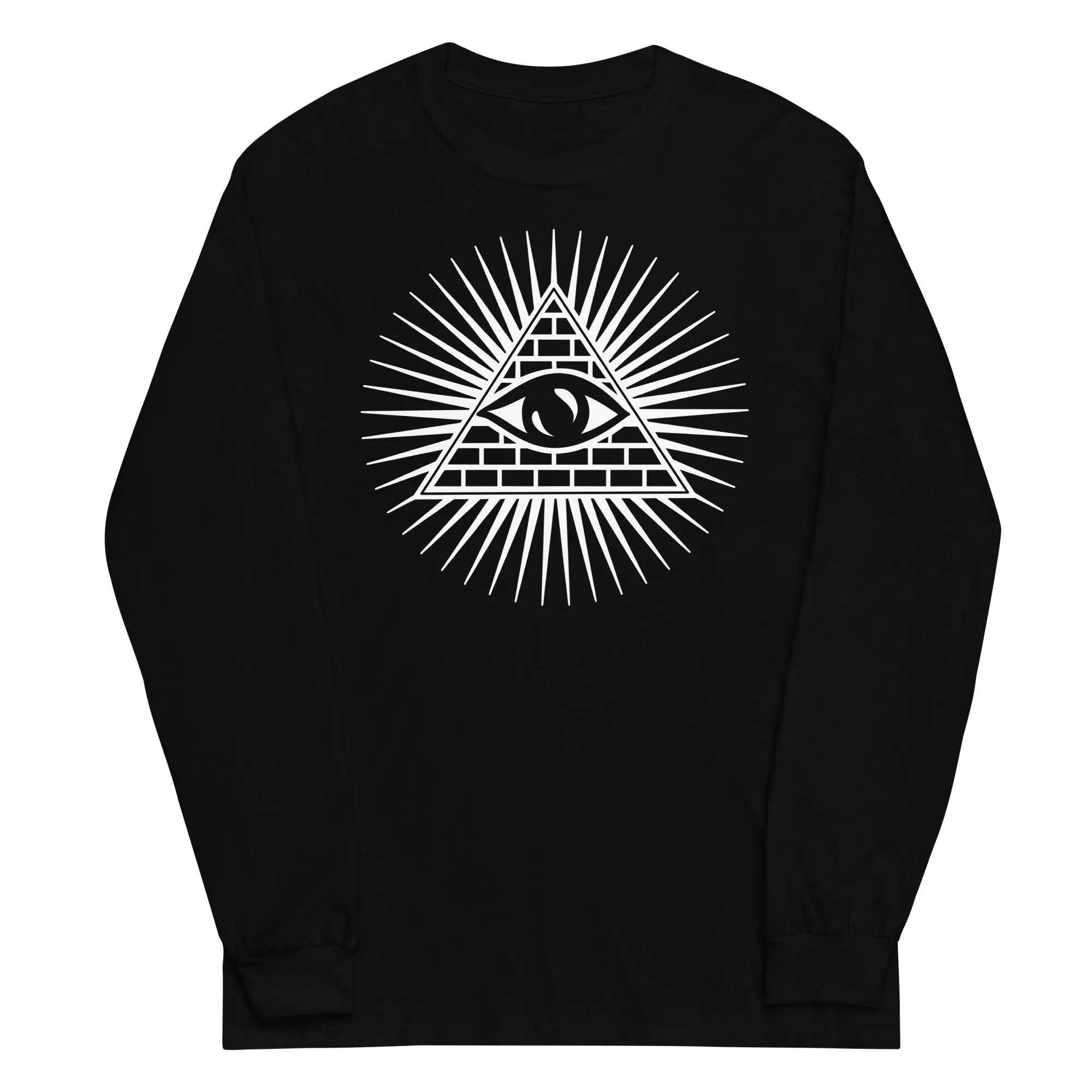 Illuminati All Seeing Psychic Eye Long Sleeve Shirt