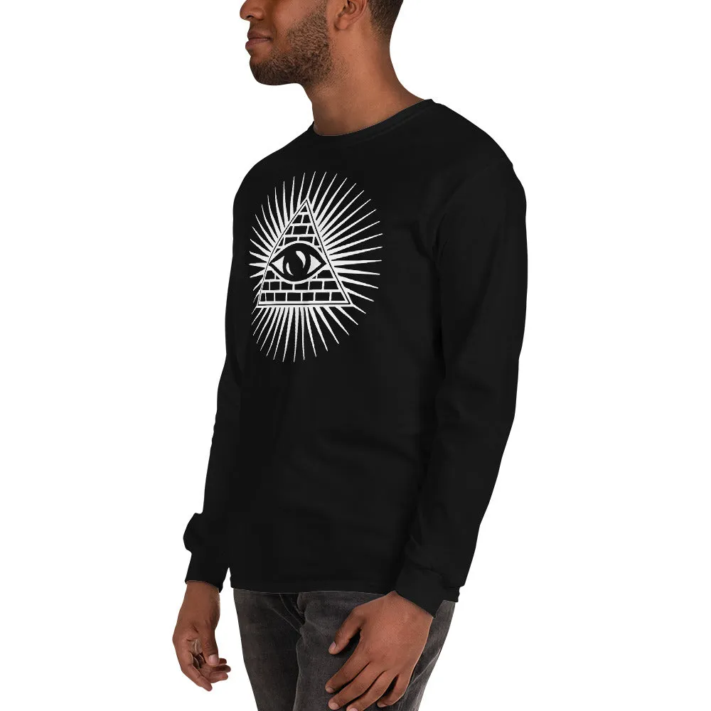Illuminati All Seeing Psychic Eye Long Sleeve Shirt