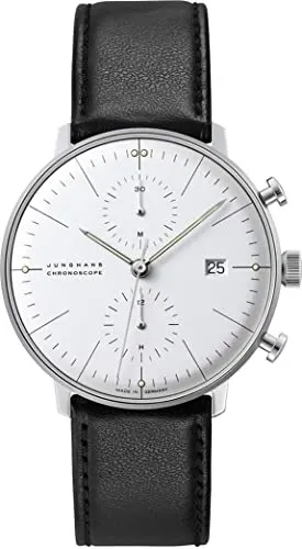 Junghans Men's 27/4600.02 Max Bill Chronoscope Watch