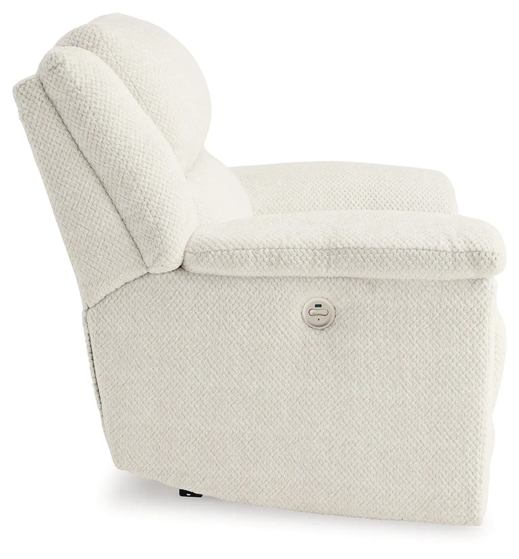 Keensburg 3-Piece Sectional with Recliner in Linen