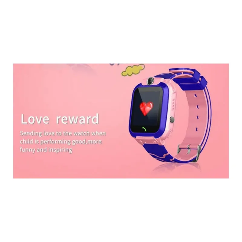 Kids Gps Smart Watch Pink