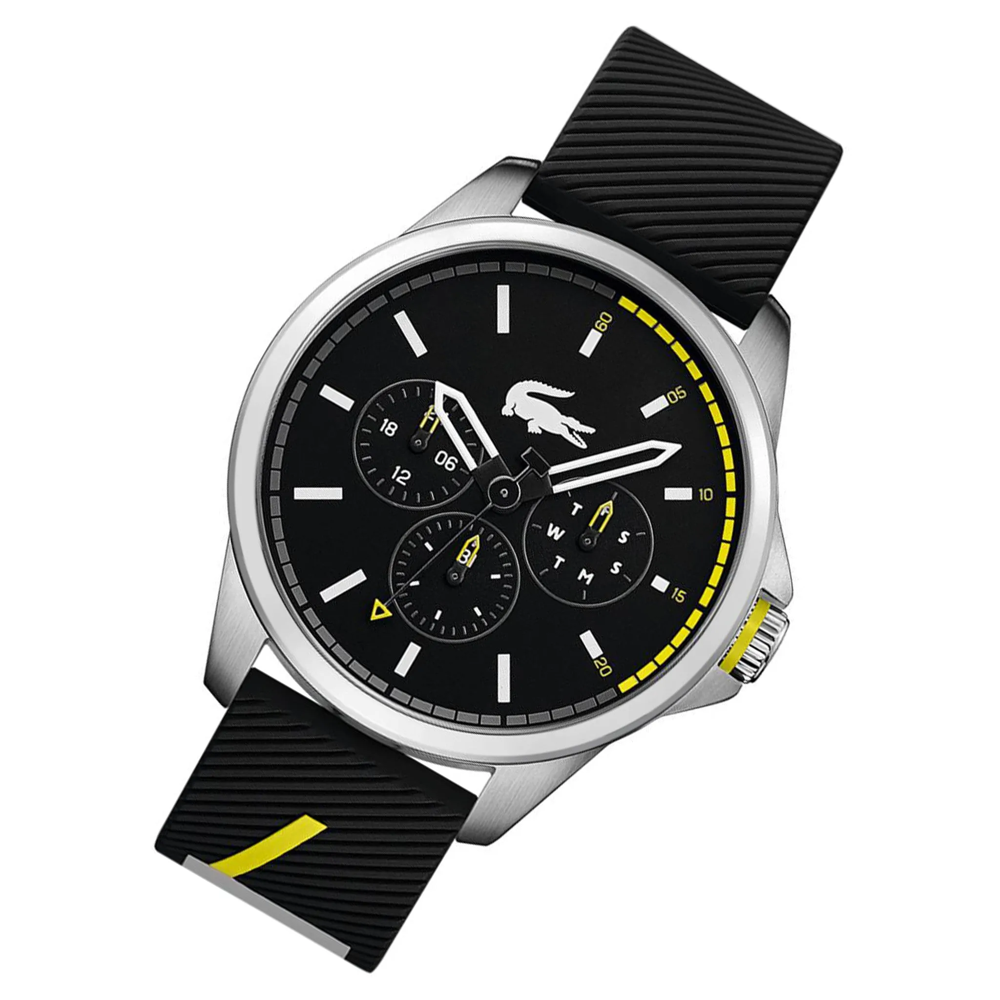 Lacoste Capbreton Black Silicone Men's Watch - 2010978