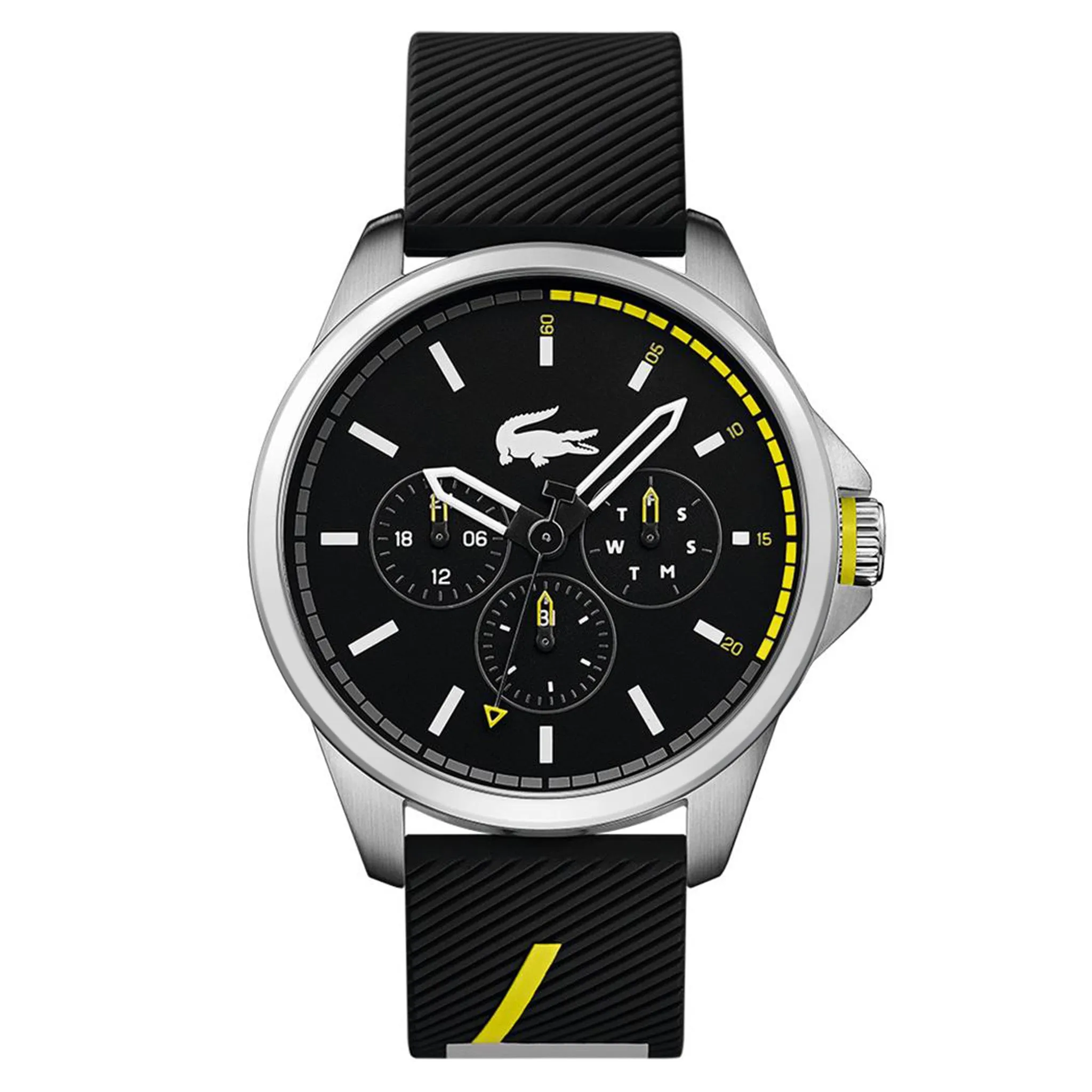 Lacoste Capbreton Black Silicone Men's Watch - 2010978