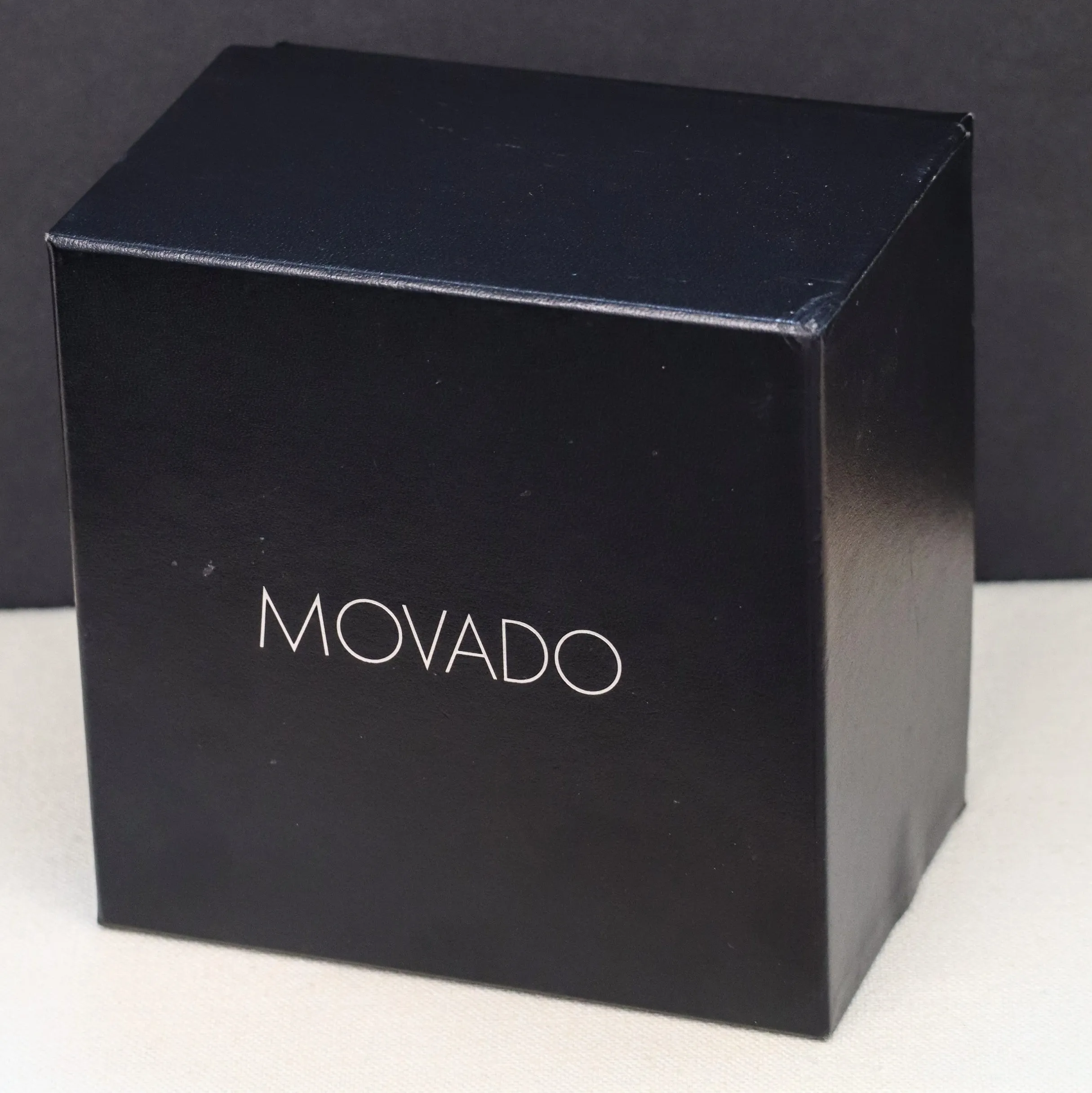 Ladies MOVADO Amorosa Watch Two-Tone Bangle Bracelet Wristwatch Ref. 81 E4 1842 - Double Box & Papers!