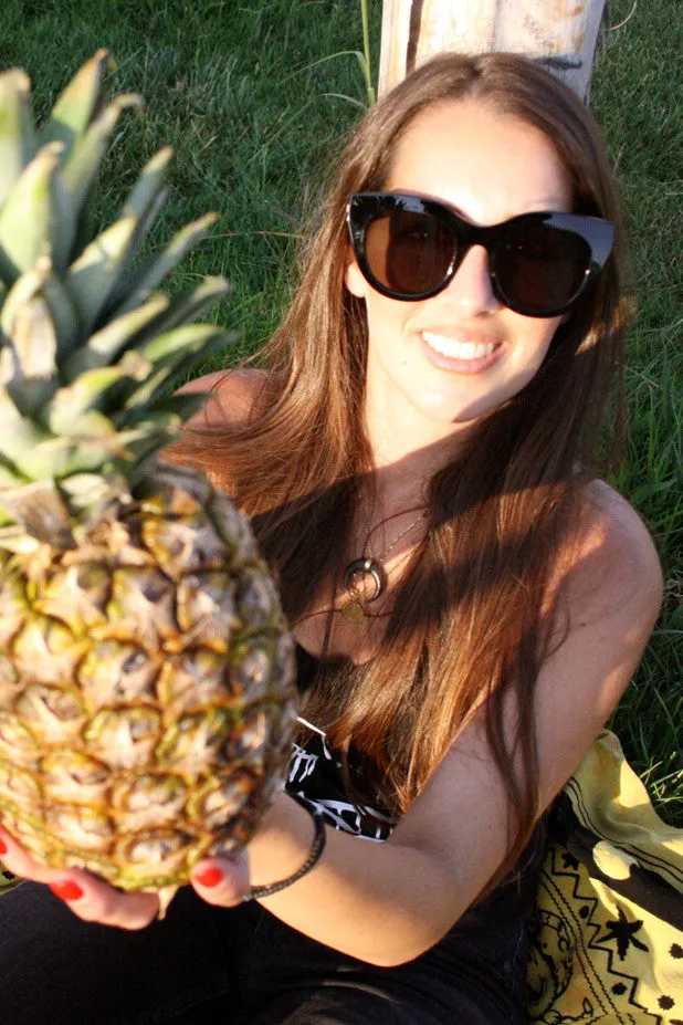 Le Specs Sunglasses - Air Heart Black