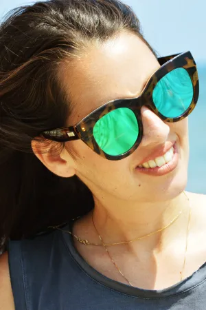 Le Specs Sunglasses - Air Heart Milky Tort / Gold