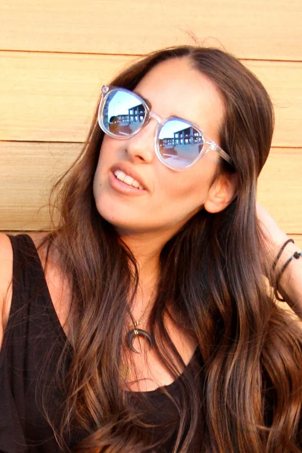 Le Specs Sunglasses - Bandawagon Ltd Edition Diamond Blue