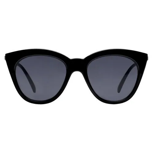 Le Specs Sunglasses - Halfmoon Magic Black