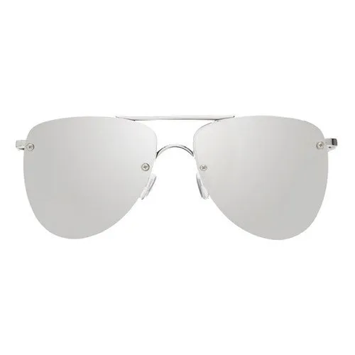 Le Specs Sunglasses - The Prince Ltd Edition Silver