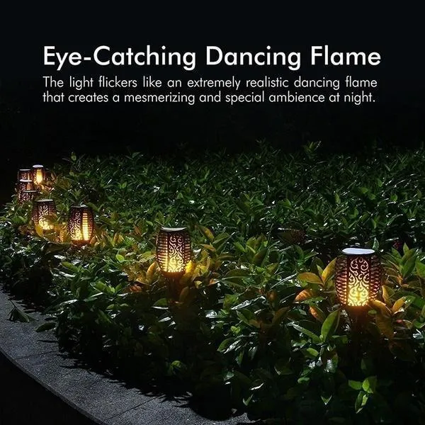 LED Flames Solar Light