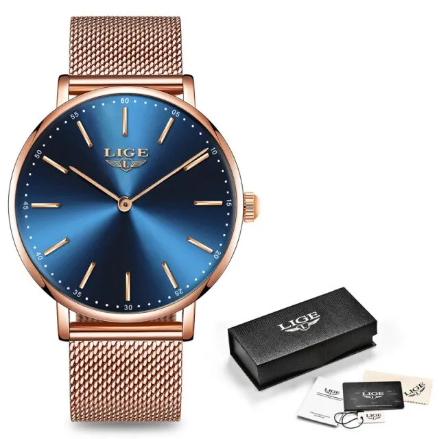 Luxury Ultra Thin Simple Couple Watches  Couple Gift Quartz Wristwatches
