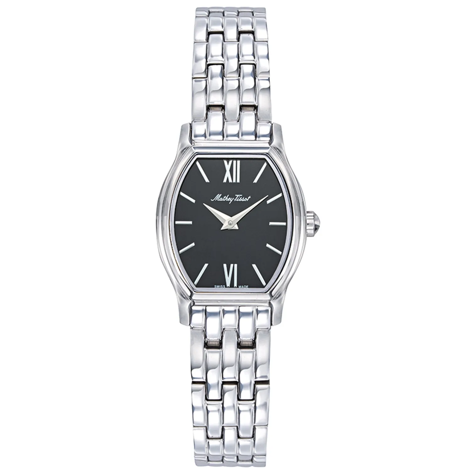 Mathey Tissot Women's Classic Black Dial Watch - D104AN