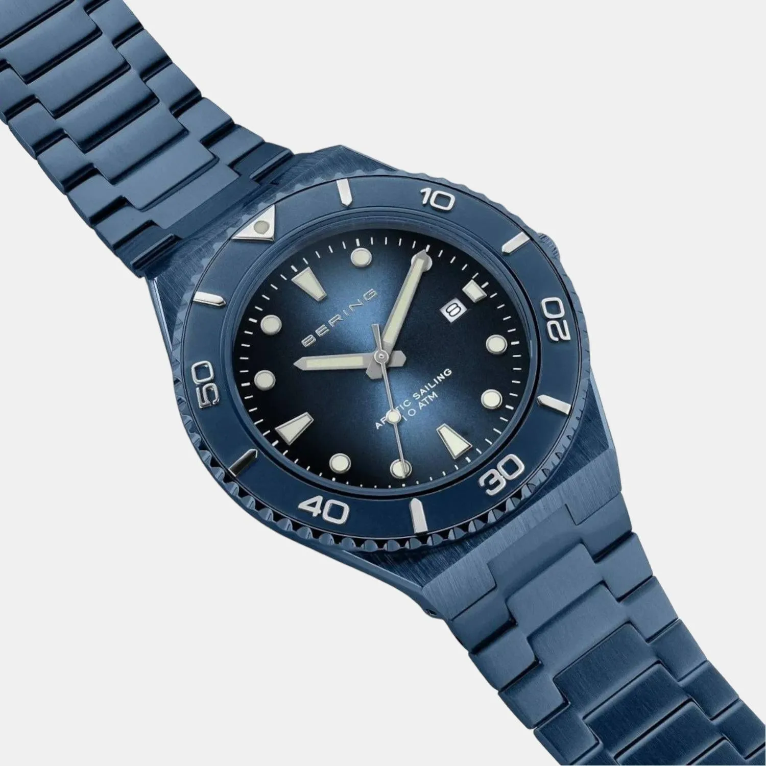 Men's Blue Analog Stainless Steel Watch 18940-797