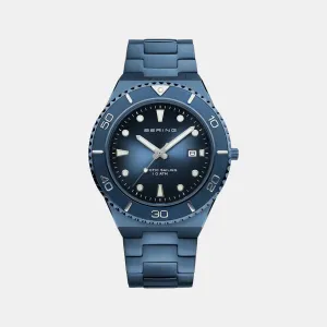 Men's Blue Analog Stainless Steel Watch 18940-797