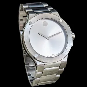 MOVADO SE Extreme Automatic Wristwatch Display Back Swiss Cal Sellita SW 200-1