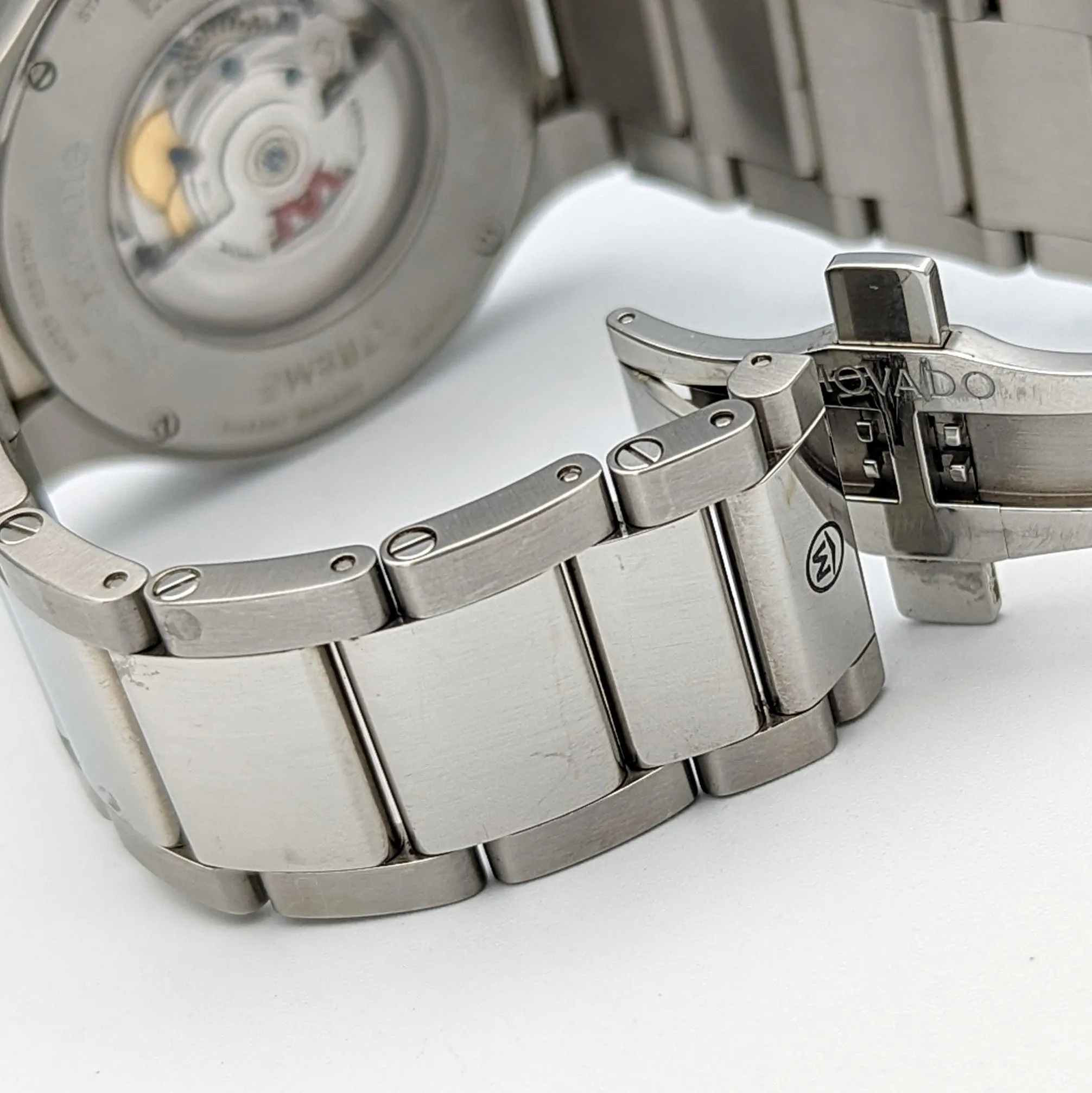 MOVADO SE Extreme Automatic Wristwatch Display Back Swiss Cal Sellita SW 200-1
