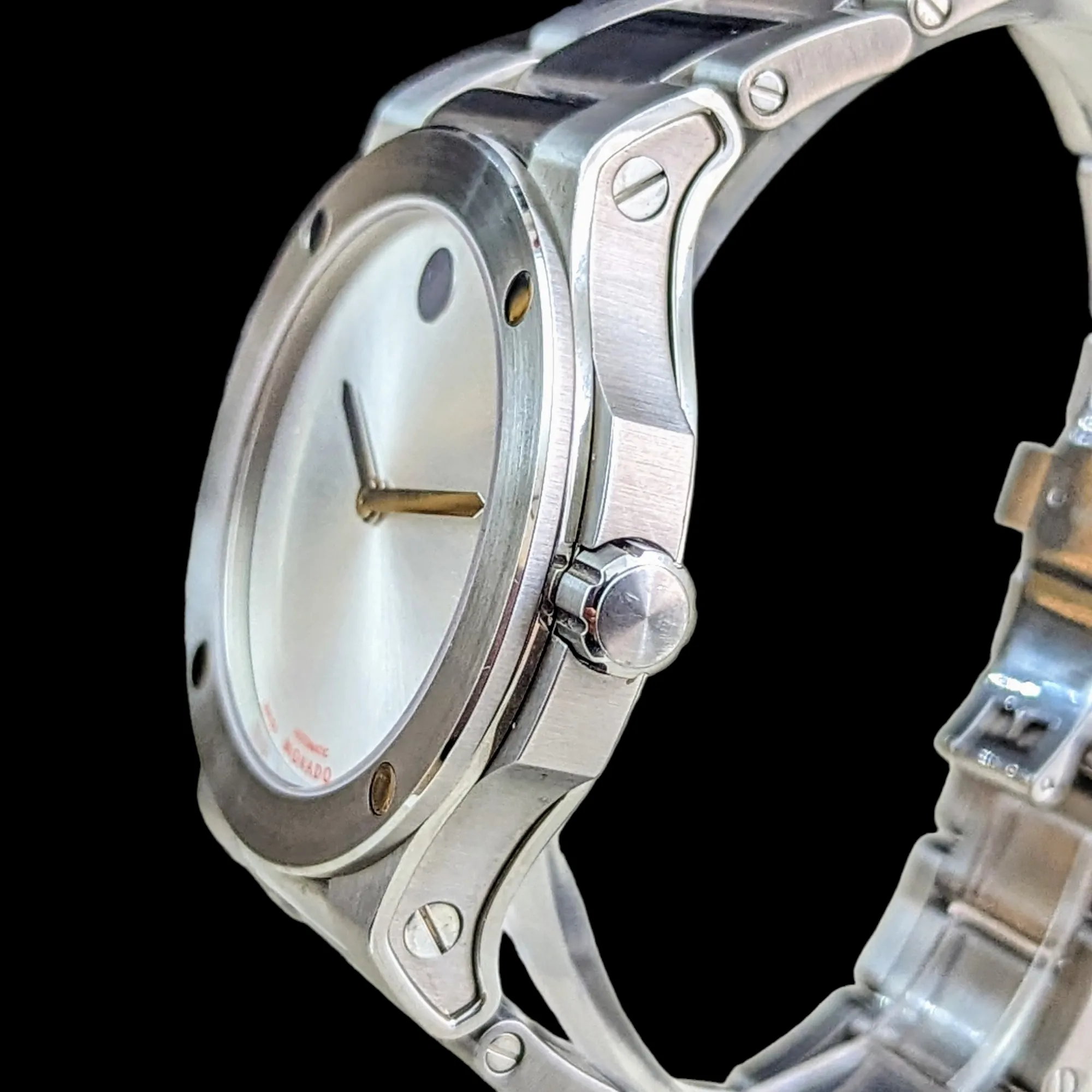 MOVADO SE Extreme Automatic Wristwatch Display Back Swiss Cal Sellita SW 200-1