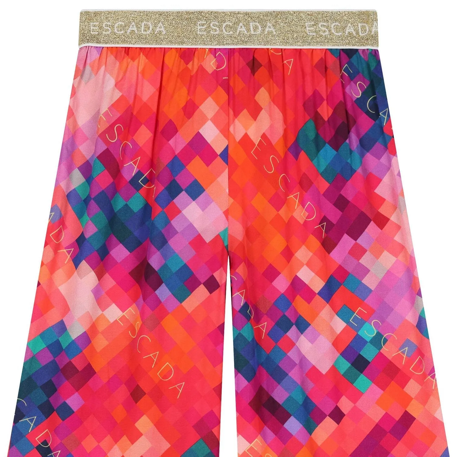 Multi-Colored Logo Trousers