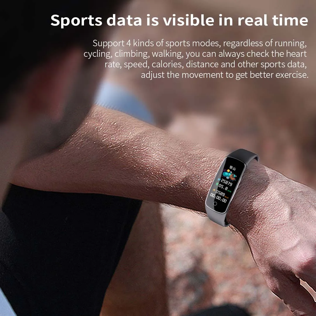 NNEAGS 3X Sport Monitor Wrist Touch Fitness Tracker Smart Watch Bundle