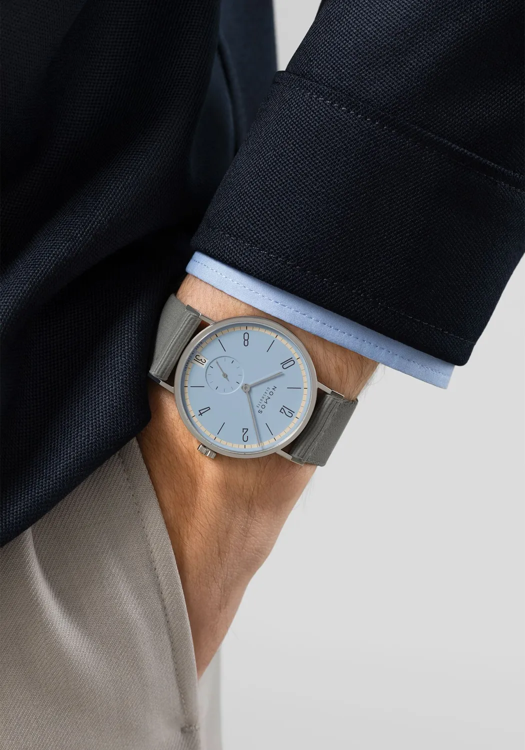 NOMOS Tangente 38 Date Frostblau | Ref. 179.S23 | LE175 | SOLD OUT