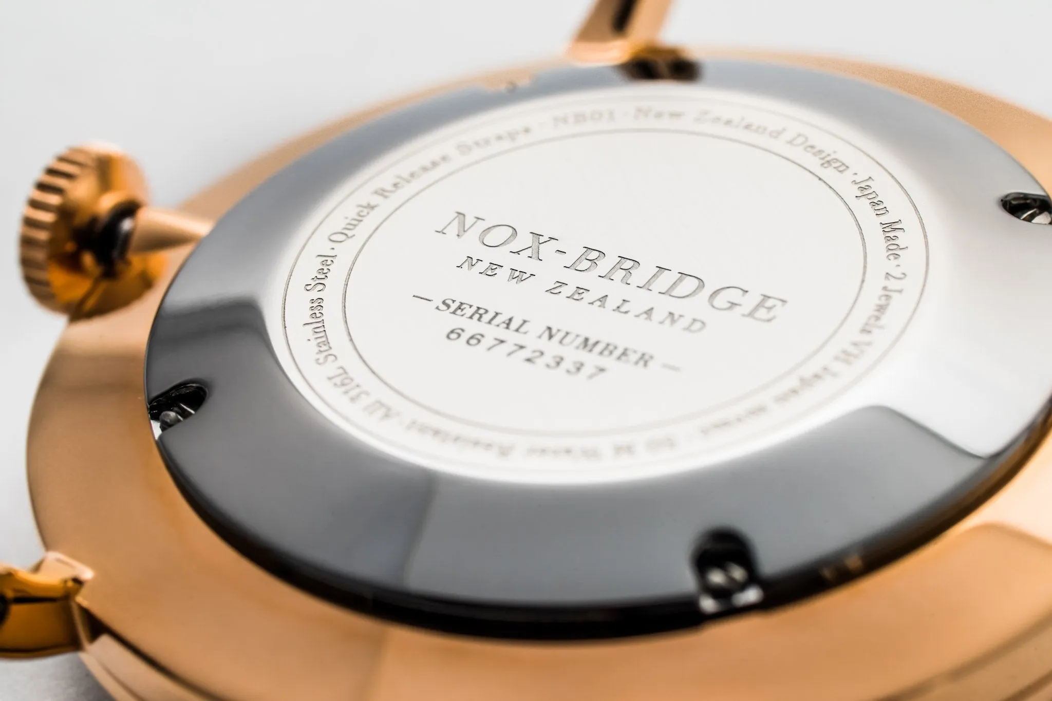 Noxbridge Classic Alcyone Rose Gold 41MM ARG41