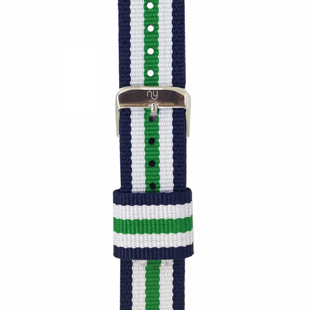 Nyloon Grön Nylon Apple Watch Band
