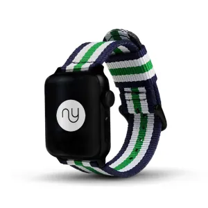 Nyloon Grön Nylon Apple Watch Band