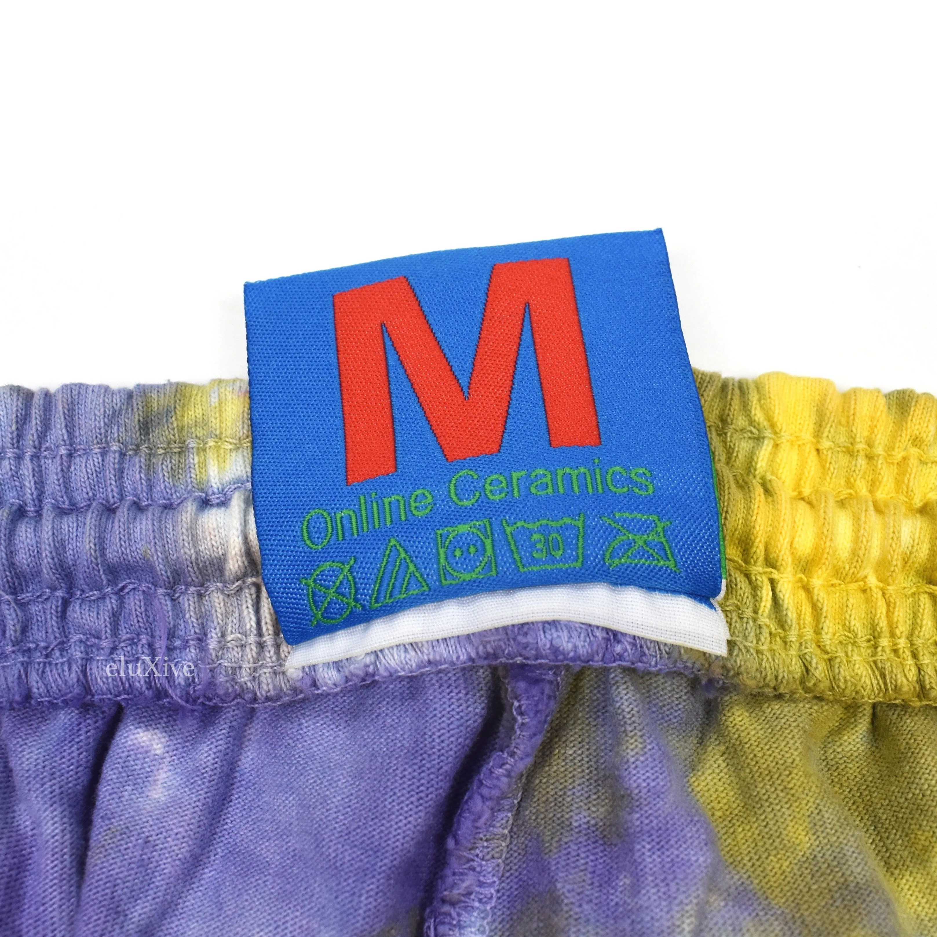 Online Ceramics - Show Us The Light Tie-Dye Shorts